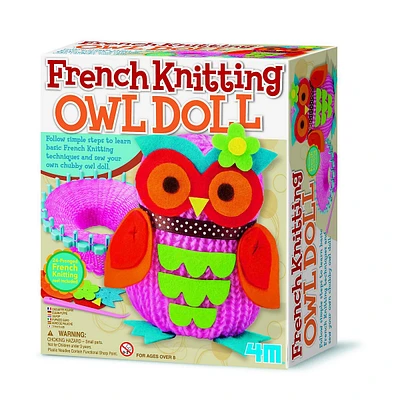 French Knitting Owl Kit