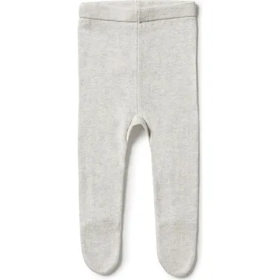 Knitted Leggings With Feet