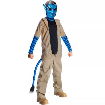 Avatar Deluxe Jake Sully Boy's Halloween Costume Medium 8-10
