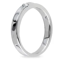Men's Diamond Accent Ring Sterling Silver