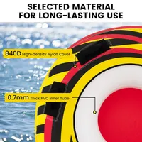 Inflatable Towable Tubes For Boating Water Sport Towables For Boat To Pull