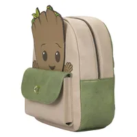 Marvel Groot Peekaboo Mini Backpack With Coin Pouch