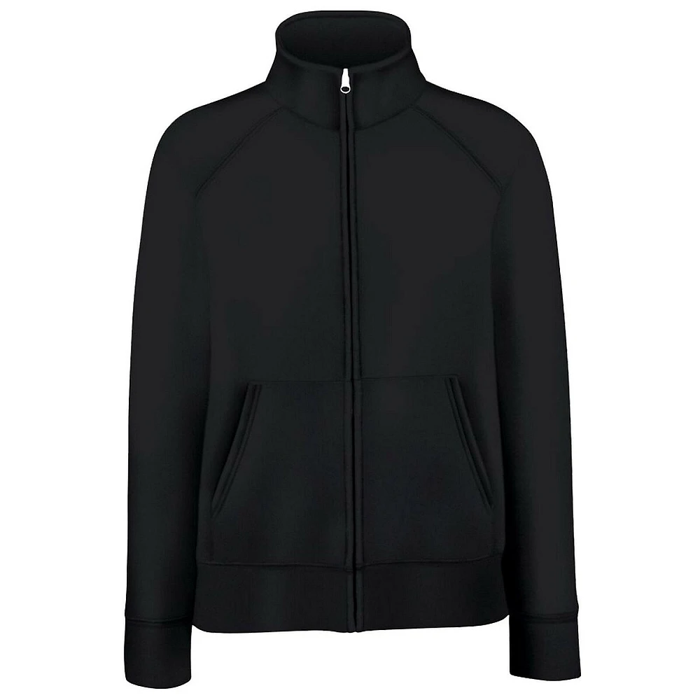 Ladies/womens Lady-fit Fleece Sweatshirt Jacket
