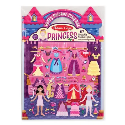 Reusable Puffy Stickers - Princess