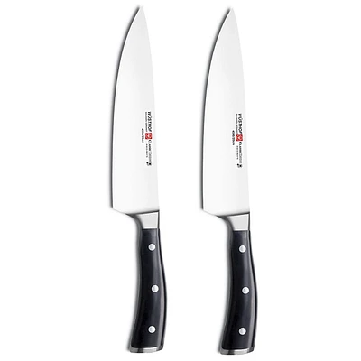 2x Wusthof Classic Ikon 8 Inches Chef's Knife