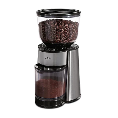 Burr Mill Coffee Grinder With Hopper Stainless Steel