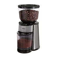 Burr Mill Coffee Grinder With Hopper Stainless Steel