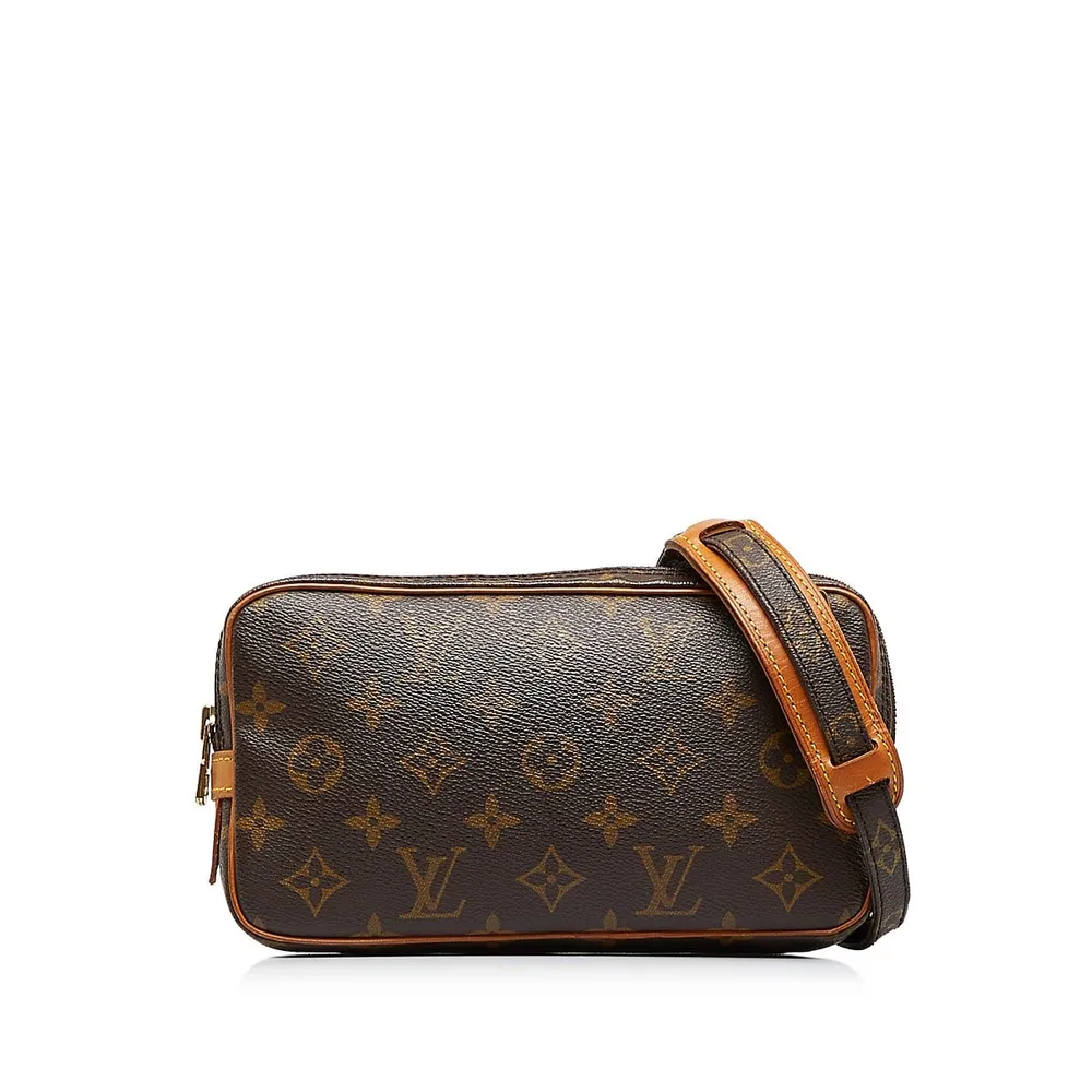 LOUIS VUITTON Monogram Pochette Marly Bandouliere Bag