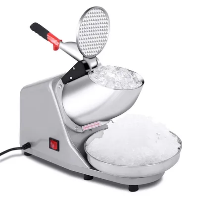 Electric Ice Crusher Shaver Machine Snow Cone Maker Shaved Ice 143 Lbs