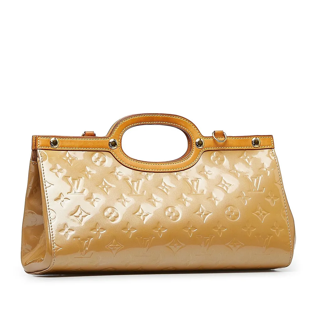 Louis Vuitton Noisette Vernis Roxbury Drive Bag