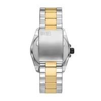 Men's Ms9 Three-hand Date, Two-tone Stainless Steel Watch