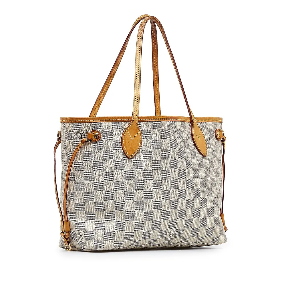 Neverfull PM Damier Azur - Women - Handbags