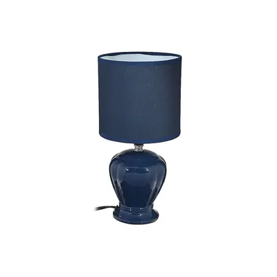 Ceramic Table Lamp With Shade 12.6