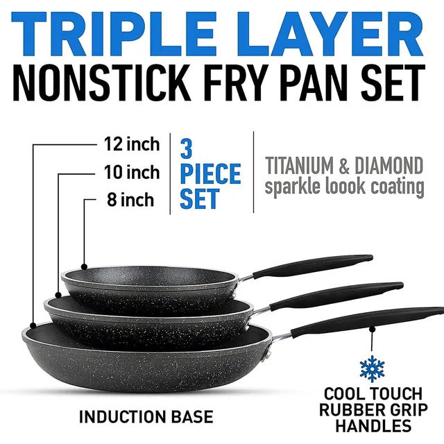 The Rock ZERO 9 Fry Pan