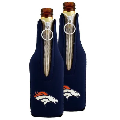 Denver Broncos Neoprene Bottle Sleeve Set Of 2