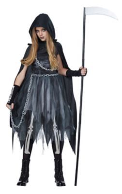 Reaper Girl Child Costume