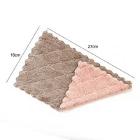 20 Pcs Kitchen Towels With 2 Pcs Towel Rack Sponge Holder