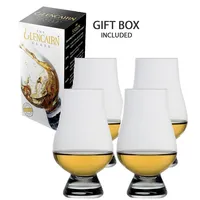 Glencairn Scotch And Whiskey Footed Glass 200 Ml Gift Boxed, Set Of 4