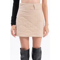 Quilted Mini Skirt