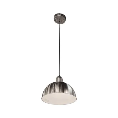 Pendant Light, 10'' Width, From The Elva Collection, Silver