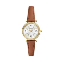 Women's Carlie Three-hand, Gold-tone Stainless Steel Watch