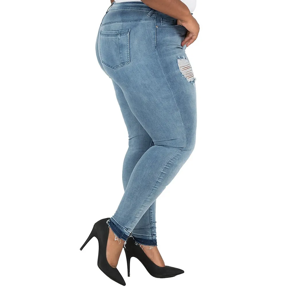 Women's Sustainable Curvy Fit Skinny Jeans