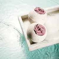 Ice Cream Handmade Bath Bomb, 7oz Extra Large Bubble Spa Ball