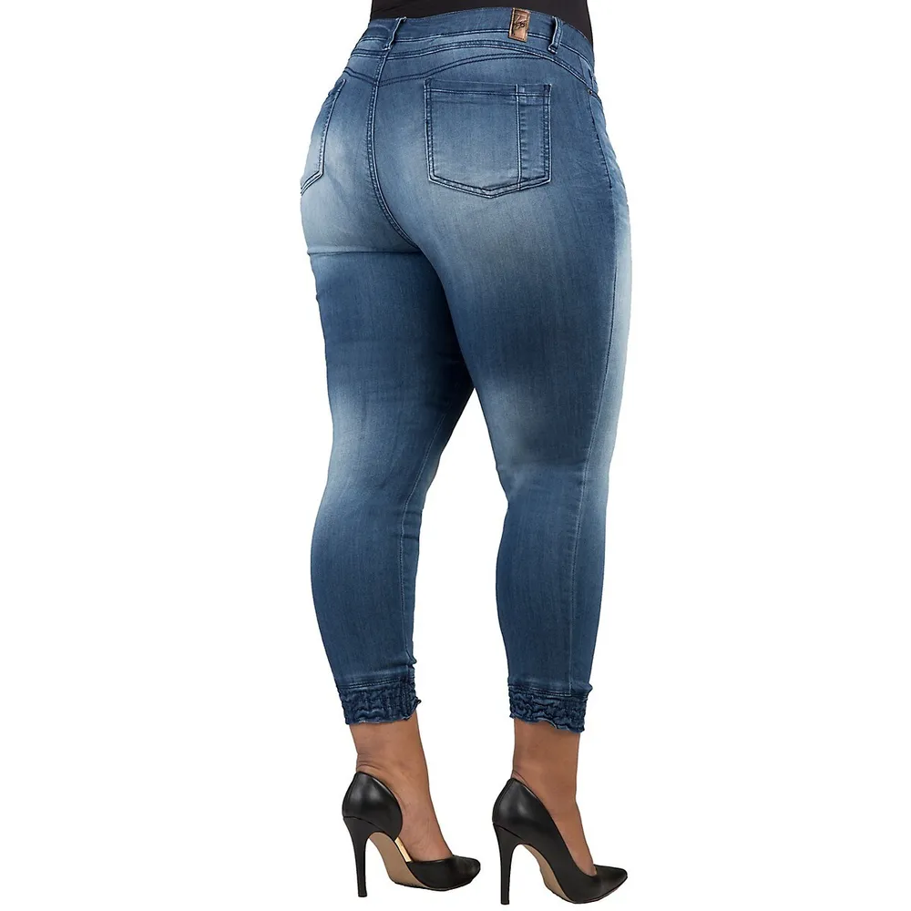 Slim Ankle Jeans - Curvy Fit