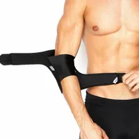 Adjustable Elbow Brace Sleeve Support Straps, Neoprene Breathable Compression
