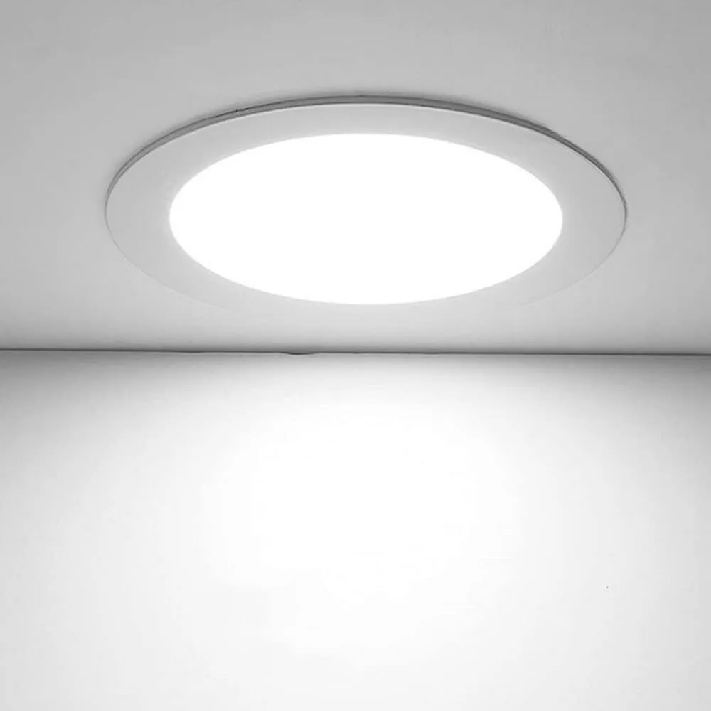 4pcs 15w Led Recessed Ceiling Panel Down Lights Bulb Slim Lamp Fixture Wall Lamp