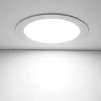 4pcs 15w Led Recessed Ceiling Panel Down Lights Bulb Slim Lamp Fixture Wall Lamp