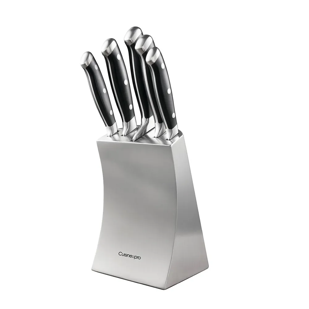 Cuisine::pro Daisho Nara 6-Piece Knife Block Set - Copper