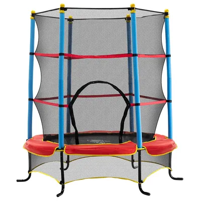 Qaba Kids Trampoline Multi-colored