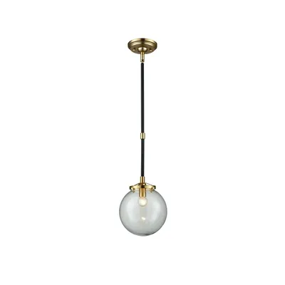 Paris 1 Light Pendant Lamp - Satin Gold