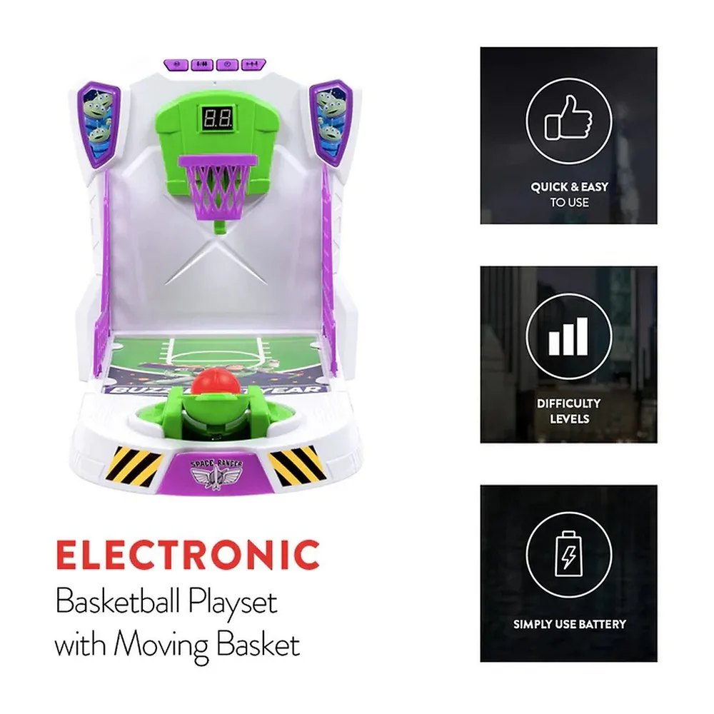 Buzz Lightyear Electronic Tabletop Basketball Playset