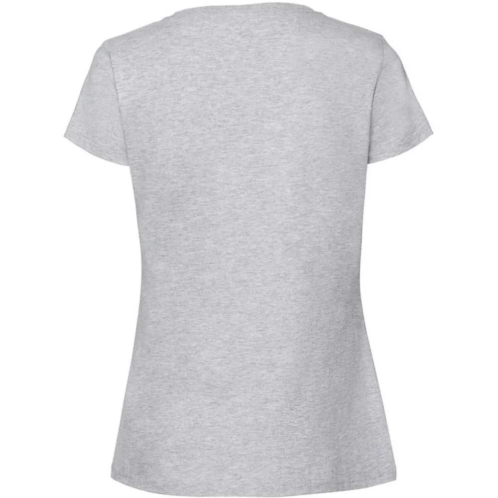 Womens/ladies Ringspun Premium T-shirt