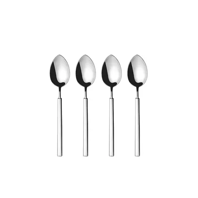 Vintage Shiny Dessert Spoons Set Of 4