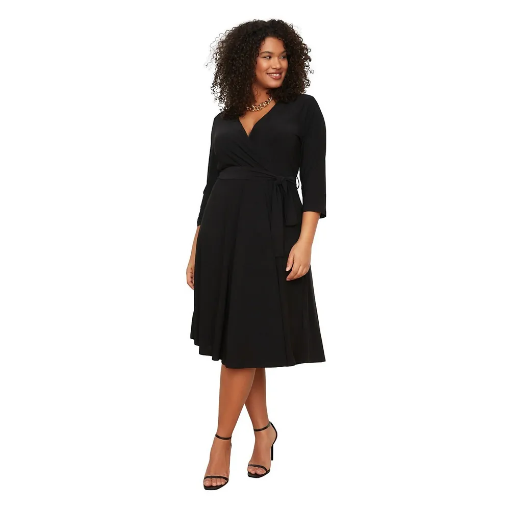 Shop Women's Curve & Plus Size Midi Dresses