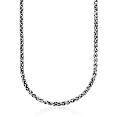 6mm Stainless Steel Chain Link Necklace