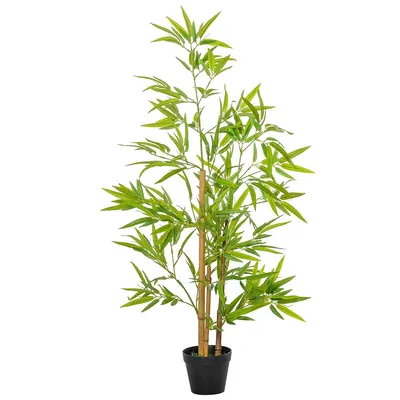 4ft Artificial Tropical Bamboo Silk Tree