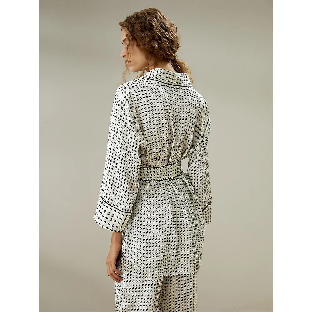 The Pena Robe With Pants For Women