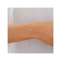 Bracelet With Opal In 10kt Yellow Gold