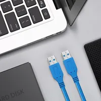 Super Speed Usb 3.0 Type A Cable – Male To Cord Short For Hard Drive Enclosures