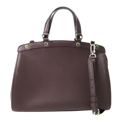 Brea Purple Leather Handbag (pre-owned)