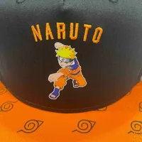 Naruto Action Pose Hidden Leaf Kids Snapback Hat