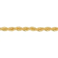 18kt Gold Plated 20" Solid 5mm Rope Chain Necklace