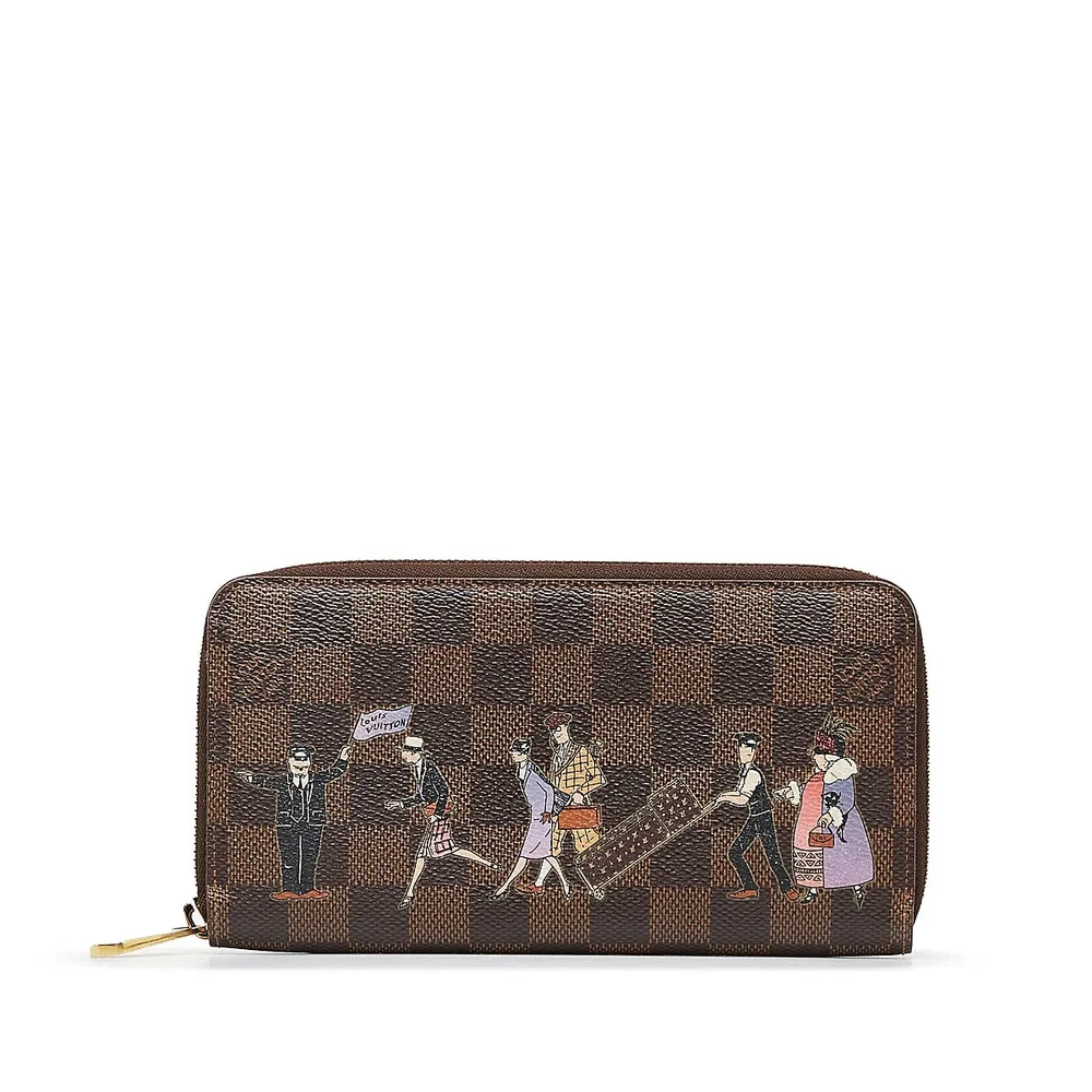 Louis Vuitton Pre-owned Zippy Dragonne Zip-Around Wallet - Brown