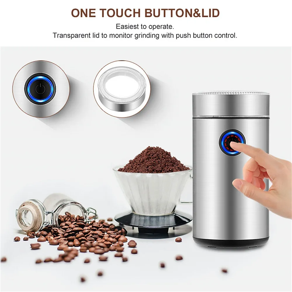 Black & Decker -Easy Touch Coffee Grinder One Touch Control