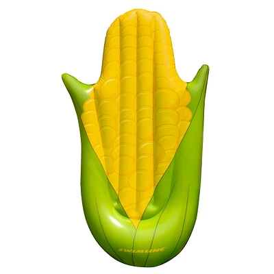 68" Green And Yellow Corn On The Cob Swimming Pool Float