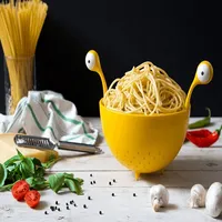 Monster Pasta Strainer Server, Kitchen Gift Accessory